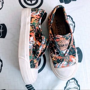 ZARA Collection - Canvas Print Sneaker